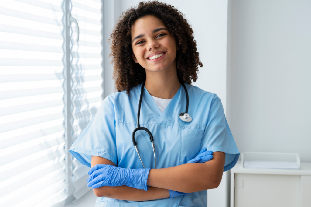 image showing happy employee